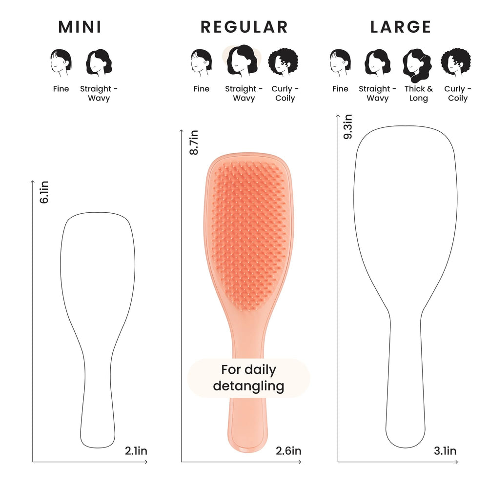 Tangle Teezer Ultimate Detangler Brush shower use for even product distribution