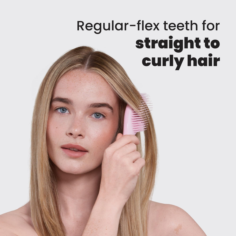 Tangle Teezer Ultimate Detangler kid-friendly grip design makes detangling easy for small hands