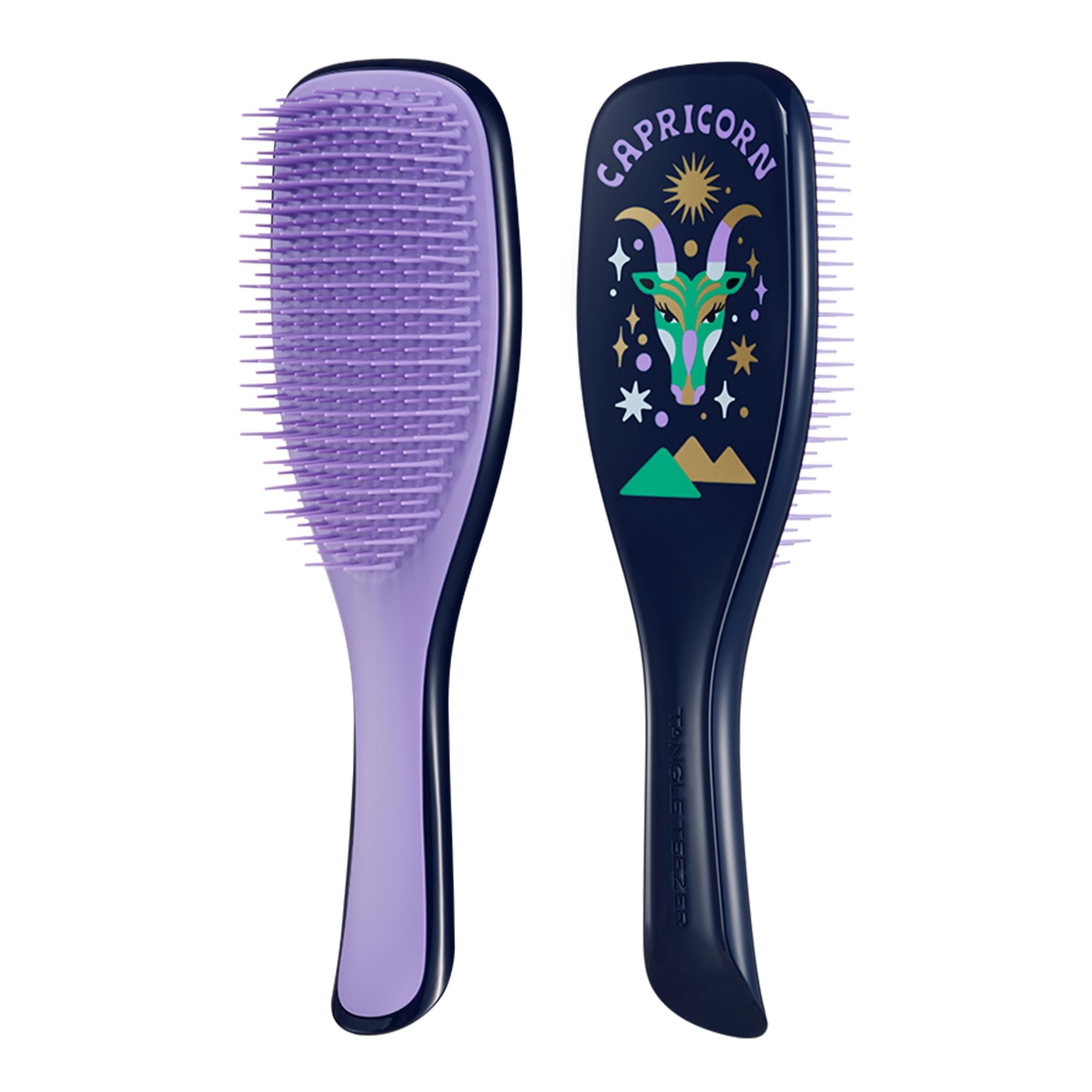 Tangle Teezer Zodiac Capricorn packaging and design makes gift-ready presentation.