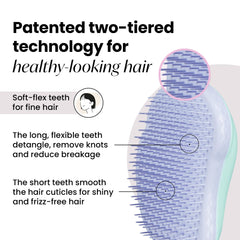 Tangle Teezer Original Detangler Brush wet-use scenario smoothing knots after shower