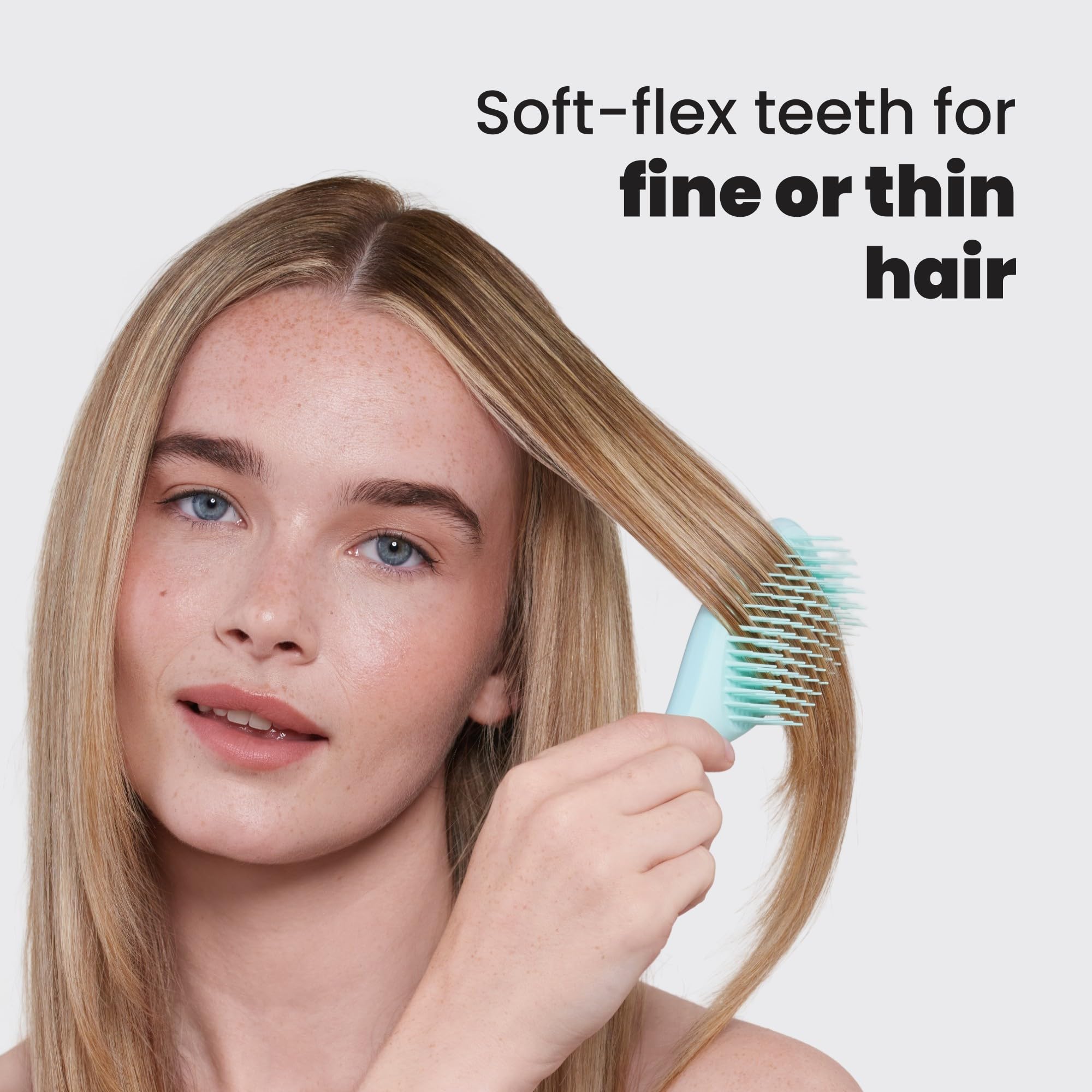 Tangle Teezer detangling wet or dry hair with less friction