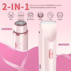Tangting phoenix bikini-trimmer wide-head for clean bikini lines with safe guard.
