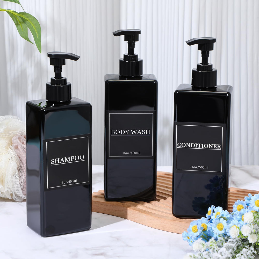 Tanlade empty label sheets help personalize containers for organized bathroom labeling.