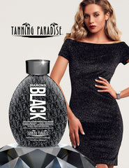 Diamond Black lotion transfer-resistant bronzer demonstrated during application