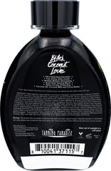 Tanning Paradise tattoo-protecting formula texture shows color retention and skin hydration.