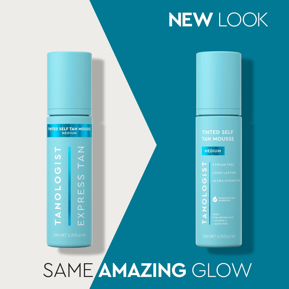 Tanologist dermatologist-tested non-comedogenic label on packaging.
