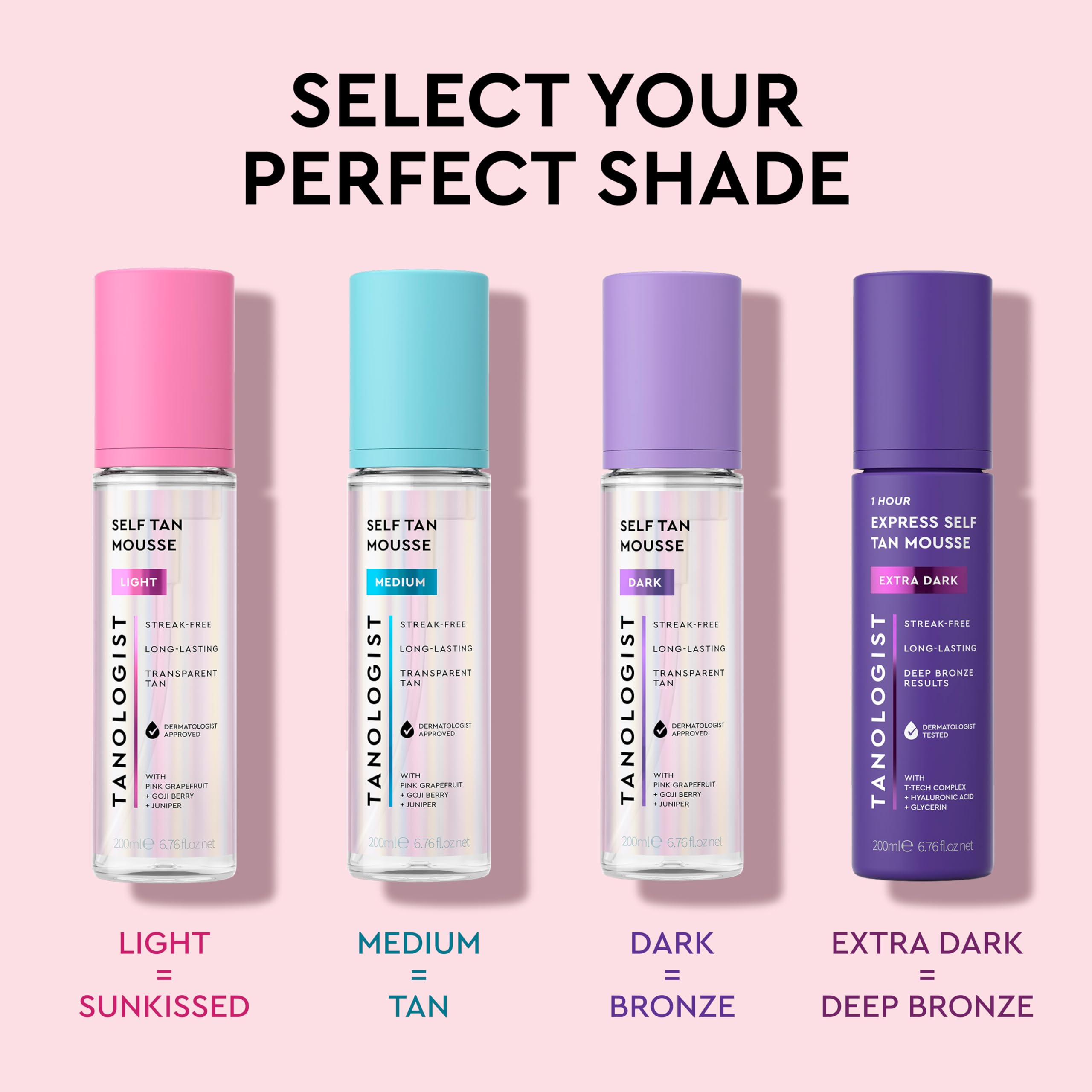 Tanologist Overnight Deep Bronze Development hints at deeper color while you rest.