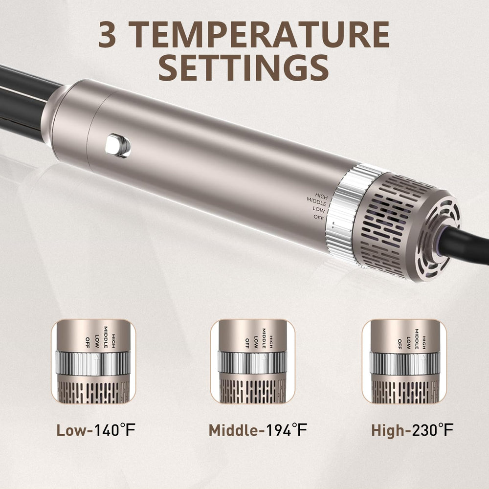 TANSHINE in-use styling demonstrates quick straightening and volumizing results.