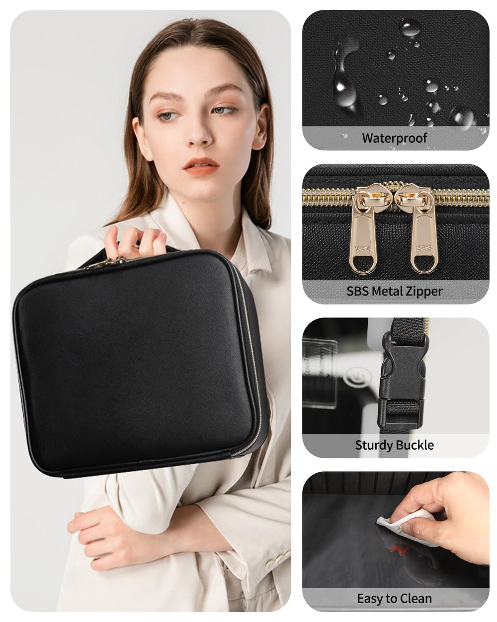 TANTO makeup bag LED mirror gift-ready packaging suitable for beauty lovers