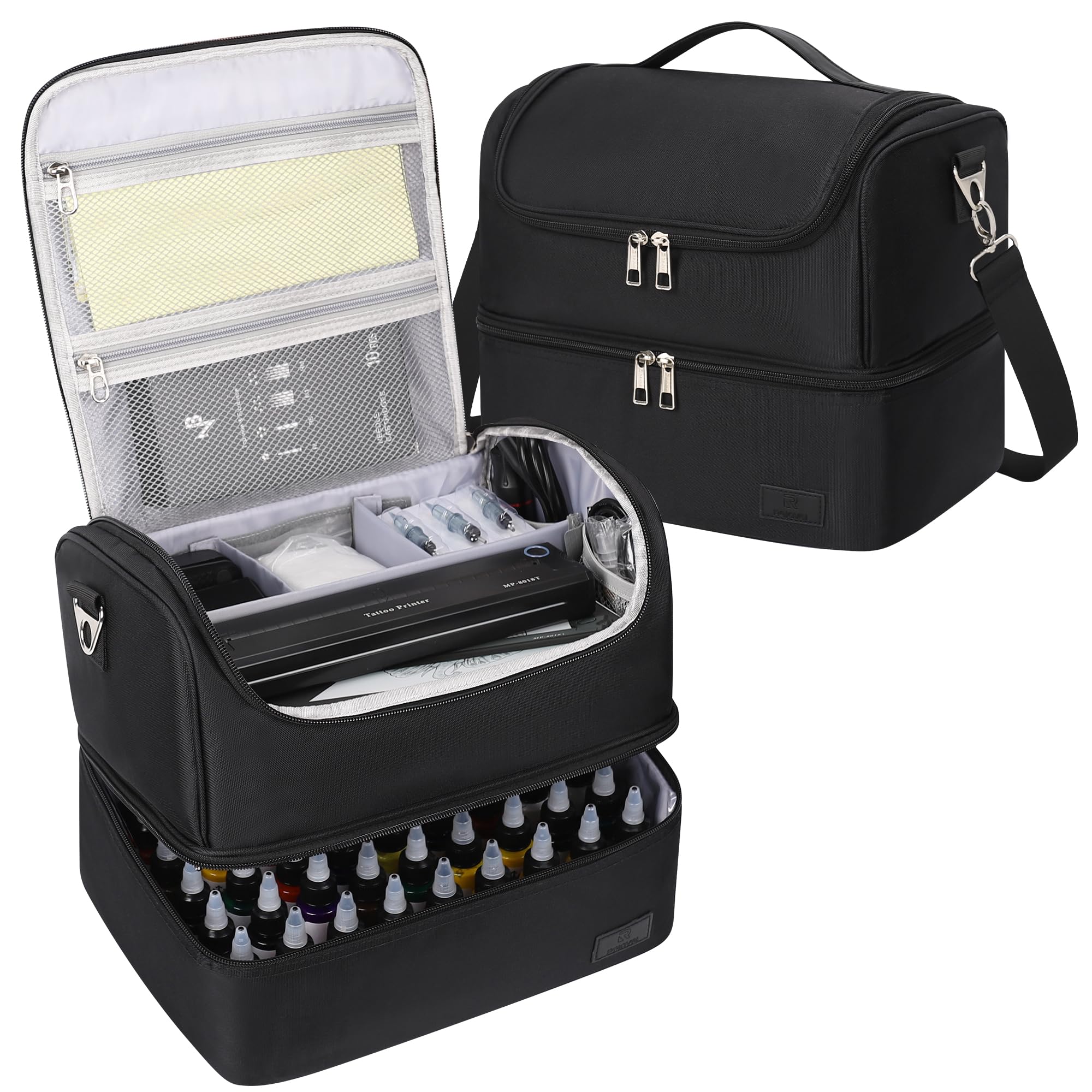 TANTO tattoo travel case front view showing durable build for mobile storage