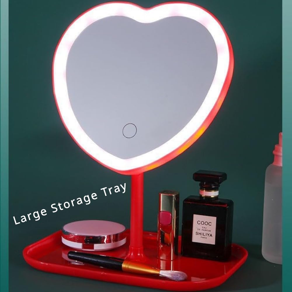Taolivingmart vanity mirror designed for girls and students in use-case setting.