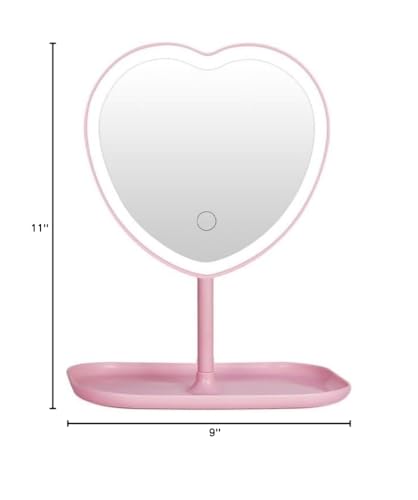 Taolivingmart vanity mirror three-level dimming control for customizable brightness.