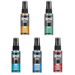 Tapout Core body spray bottle for all-day freshness and rugged confidence.