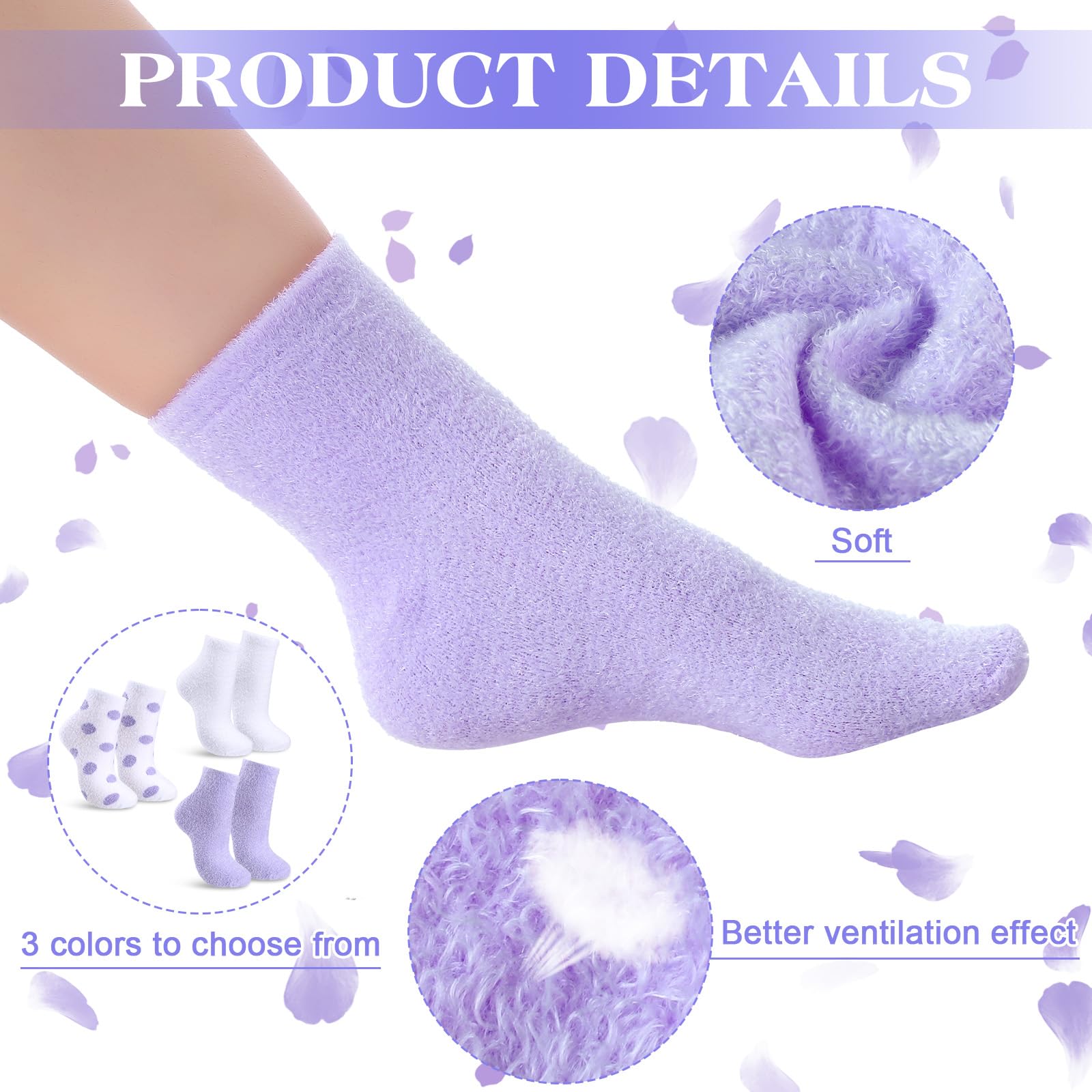 Tarpop Aloe Socks Bedtime Use shows overnight wear for smoother feet.