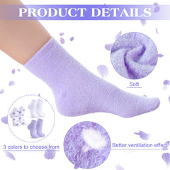 Tarpop Aloe Socks Bedtime Use shows overnight wear for smoother feet.