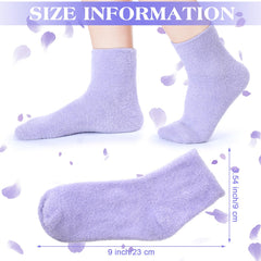 Tarpop Aloe Socks White Pack provides overnight hydration for soft feet.
