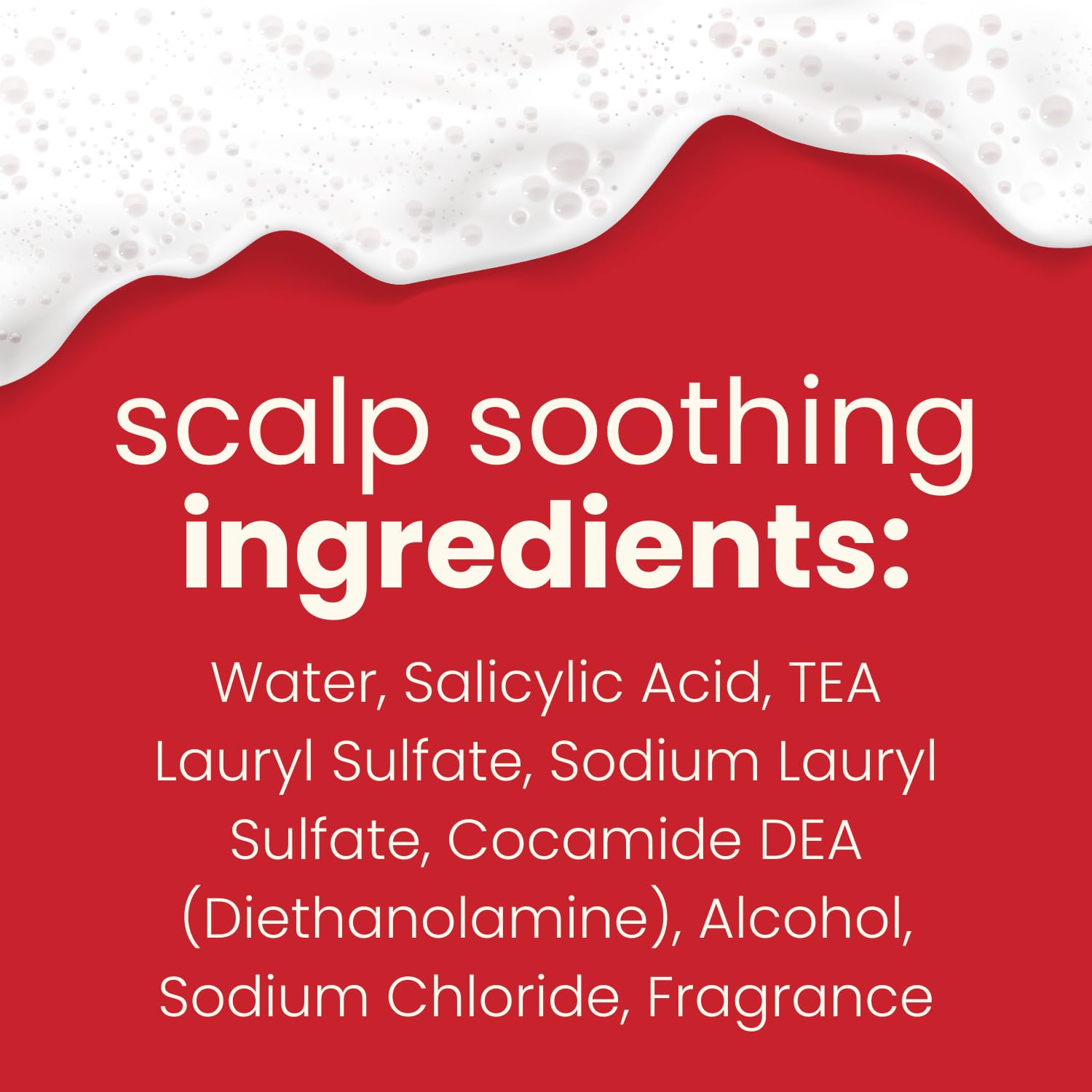 Tarsum exfoliating scalp close-up removes flaky skin for smoother look