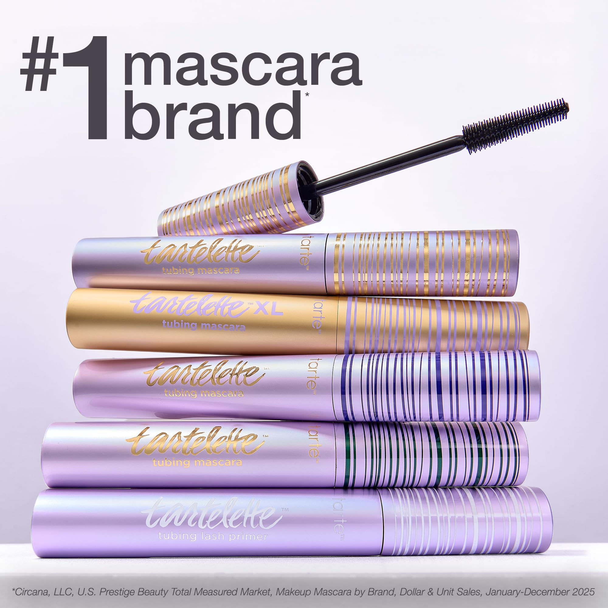 tarte mascara on vanity with styling props for everyday beauty benefit