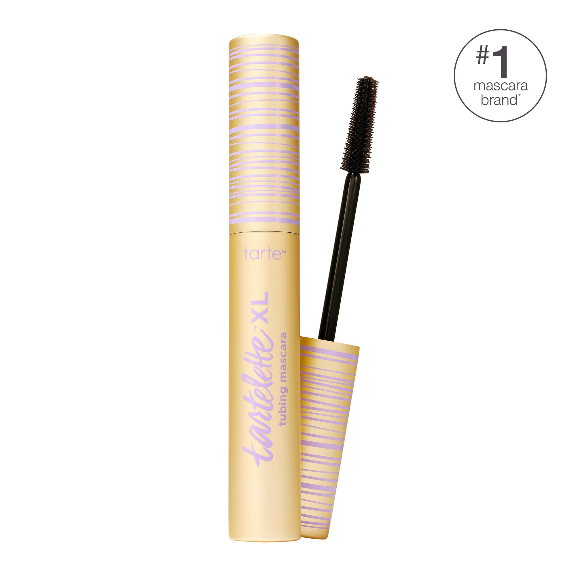 tarte wand closeup with comb bristles for precise separation and lift