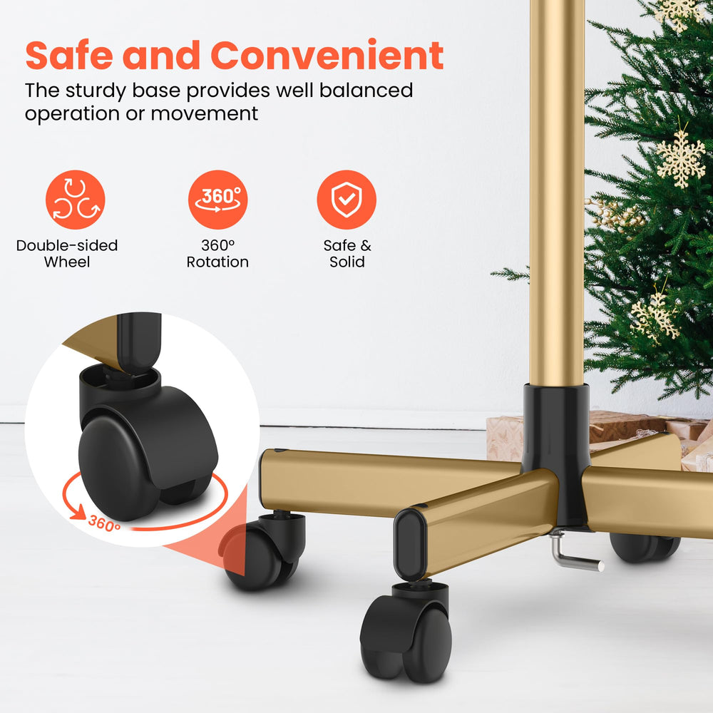 TASALON 360-degree rollers enable smooth mobility around a busy station.