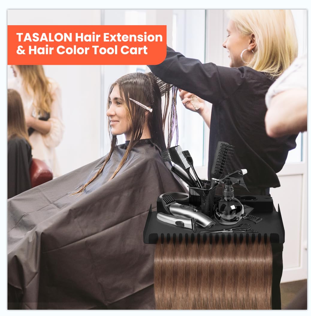 TASALON ample hooks and storage for extensions and tools