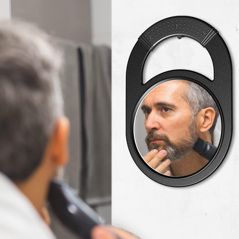 TASALON black-handle mirror combines durability and comfort for everyday tasks.