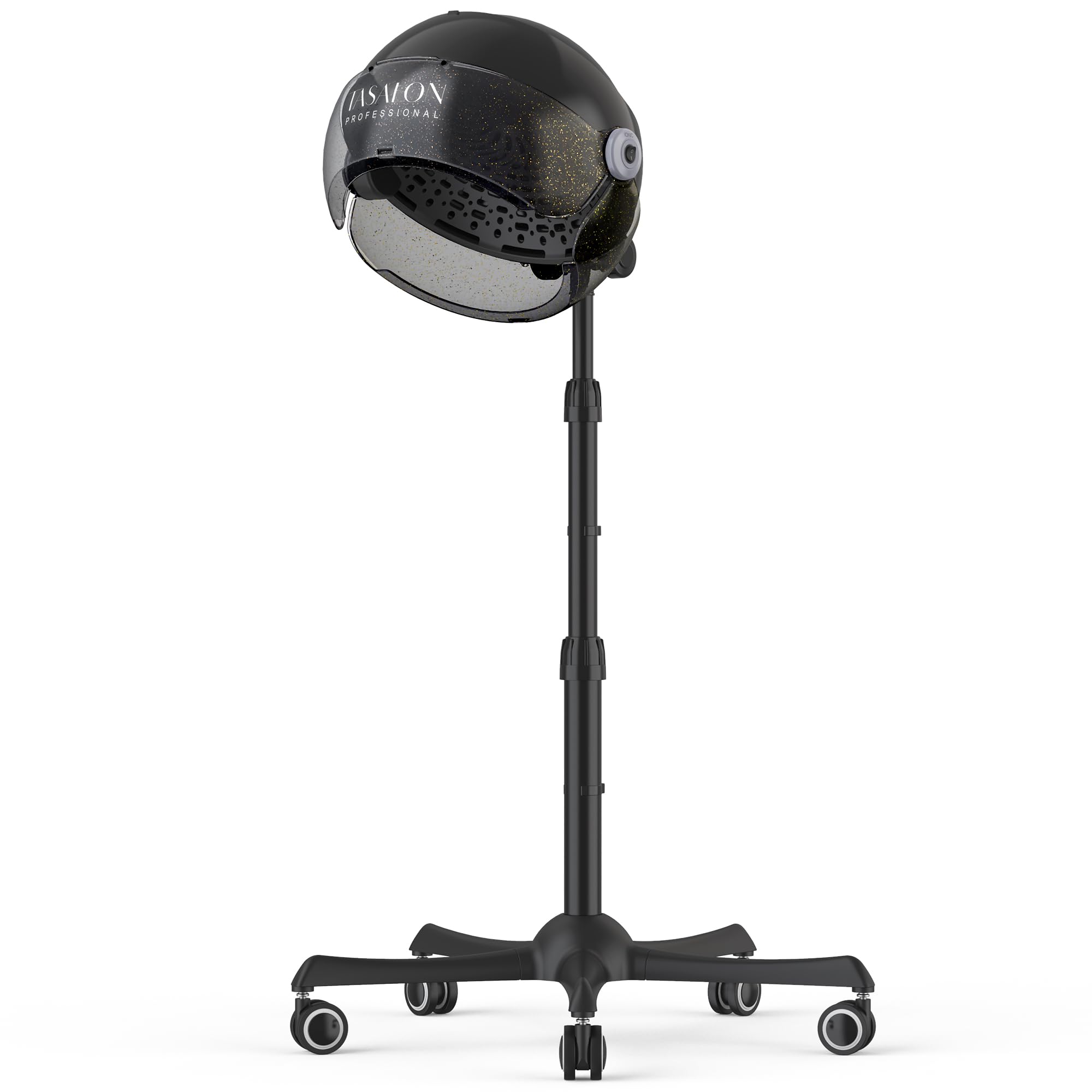 TASALON Ionic Hooded Hair Dryer front view for quick salon-grade drying at home.
