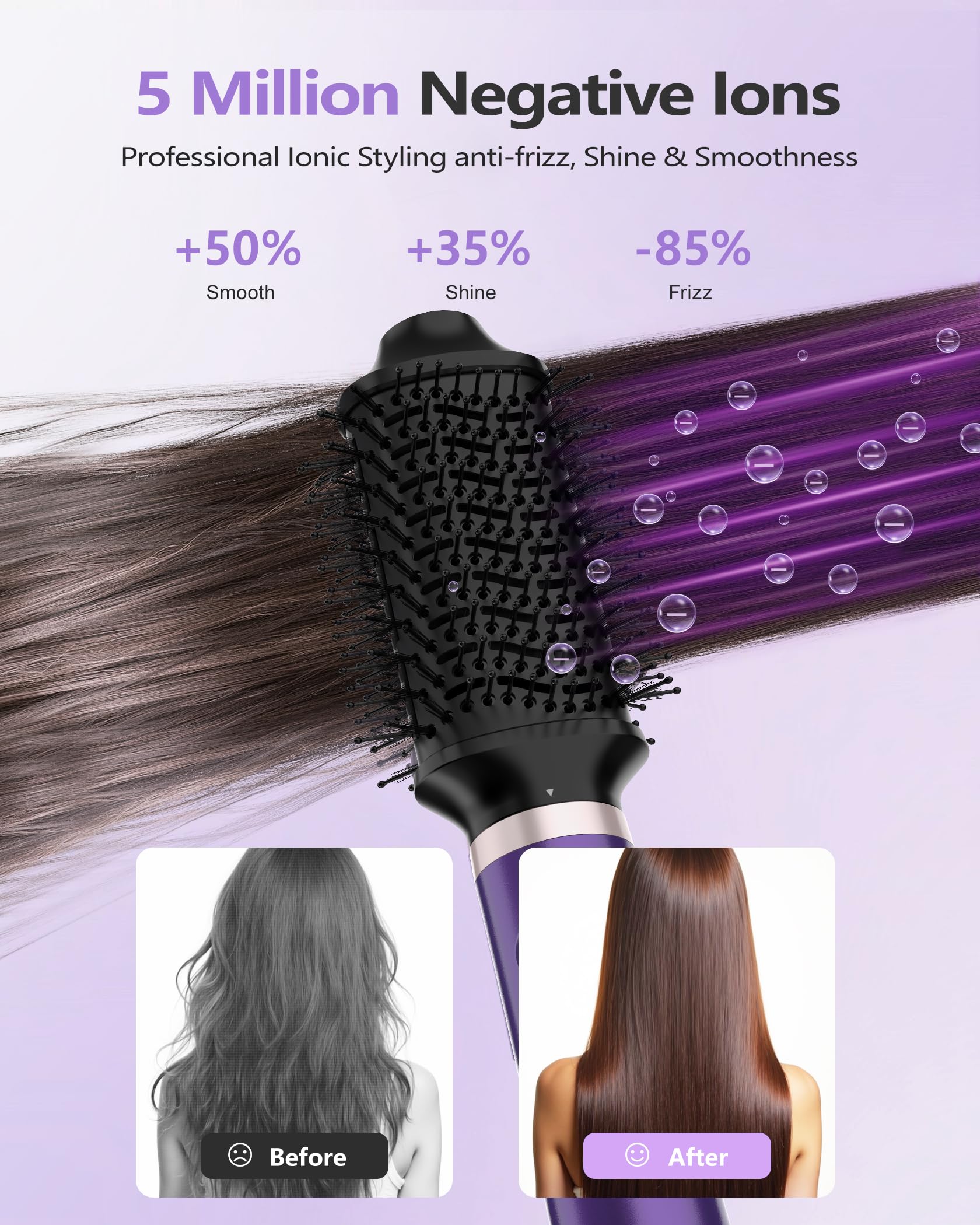 Tasneem three heat settings for all hair types