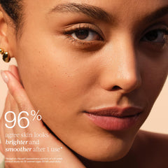Tata Harper Regenerating Cleanser pink clay detail emphasizing mild detoxification.