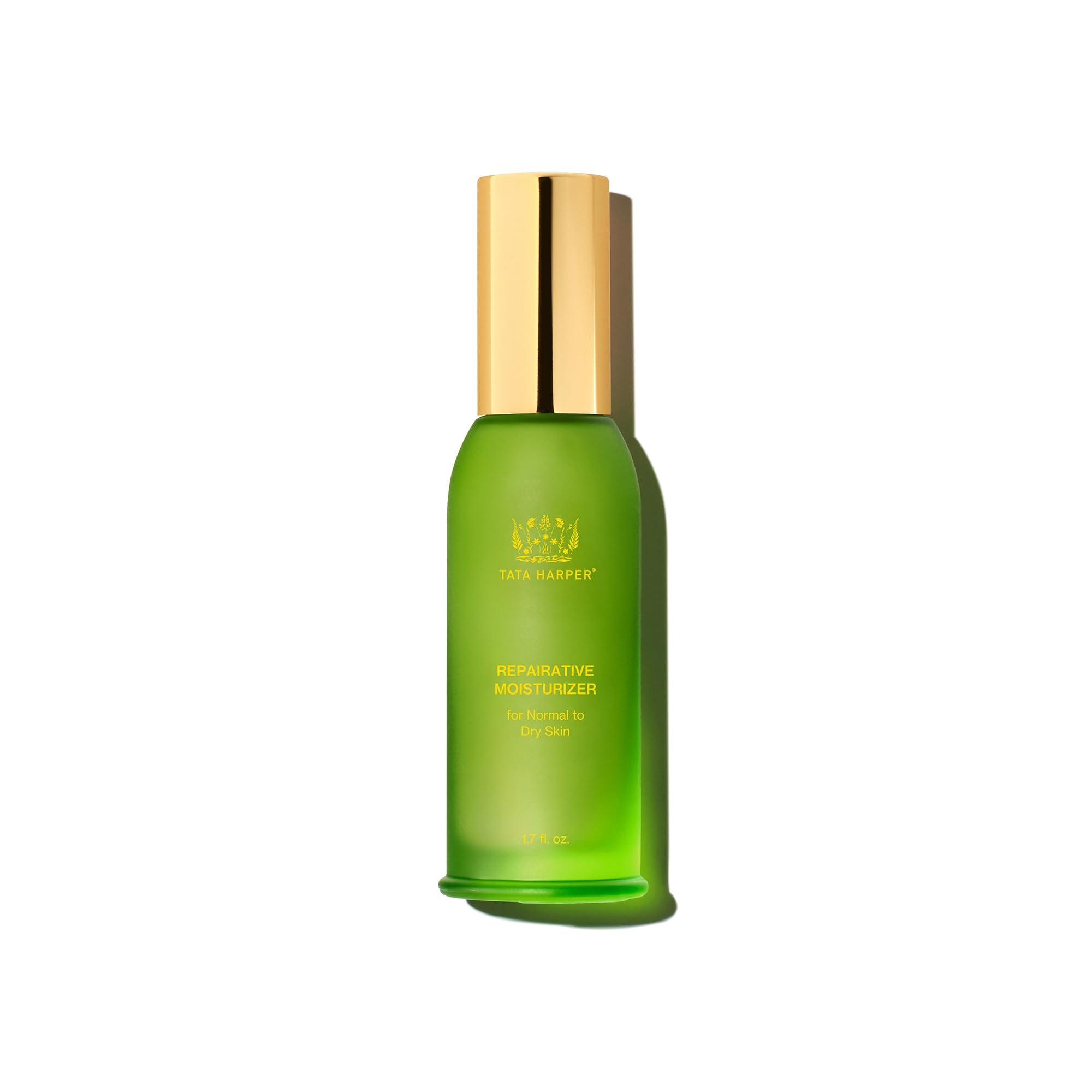 Tata Harper Repairative Moisturizer bottle close-up highlighting lightweight hydration