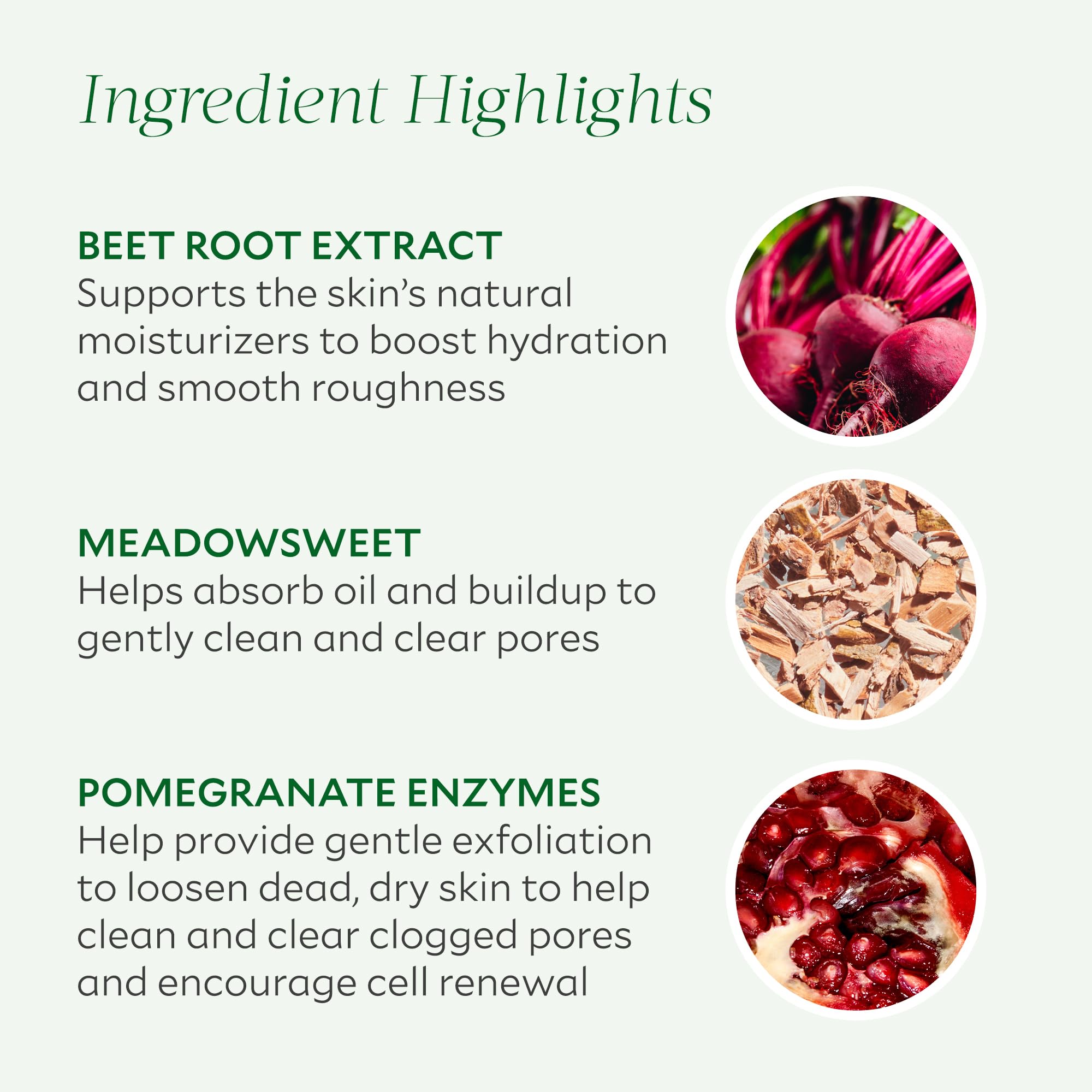 BHA action graphic for Tata Harper Resurfacing Mask exfoliation