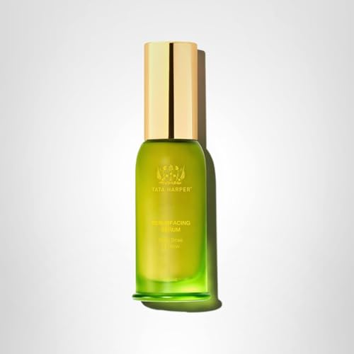Tata Harper Resurfacing Serum travel-friendly 30ml bottle on counter