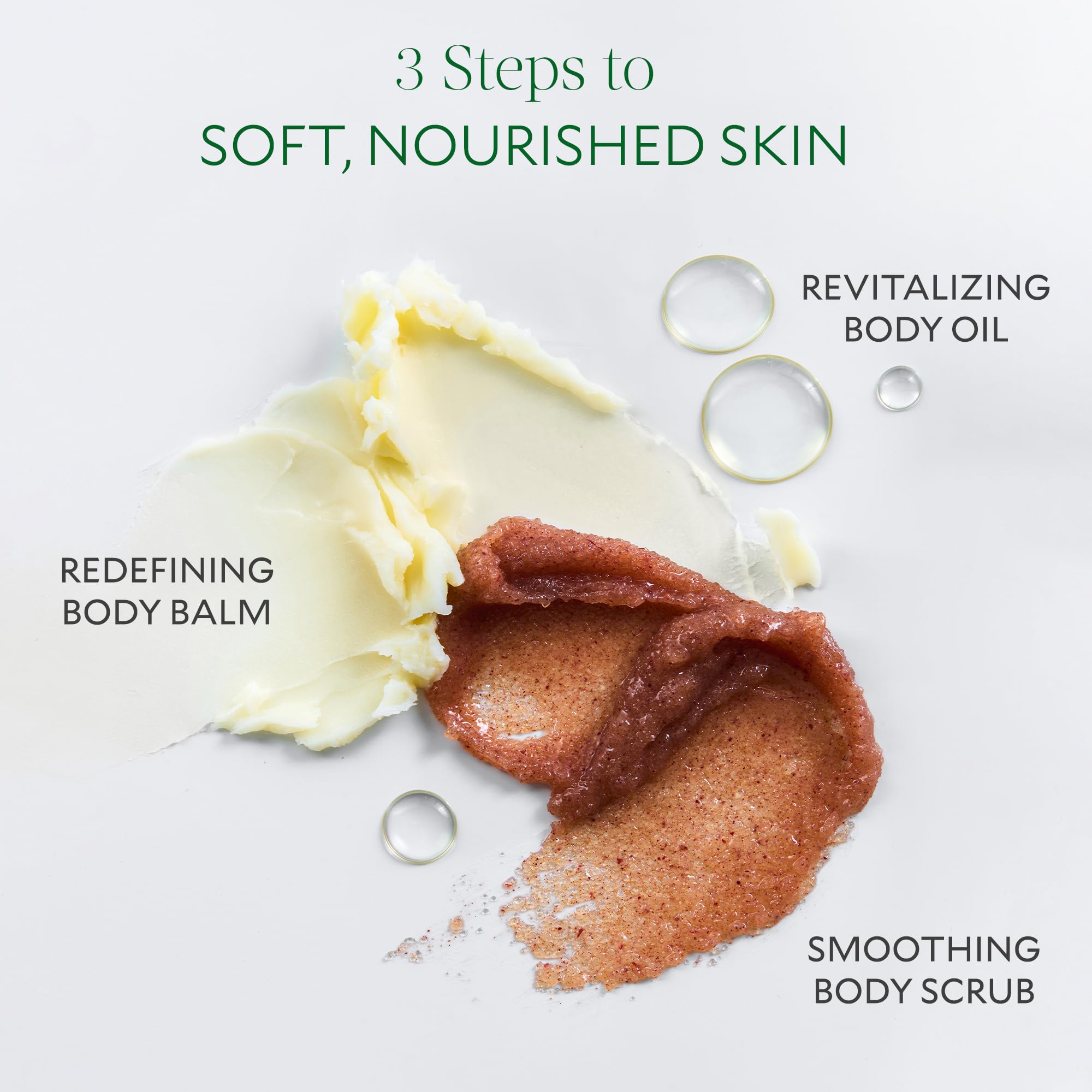 Tata Harper Revitalizing Body Oil on skin provides a healthy glow after use.