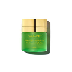 Tata Harper Water-Lock Moisturizer bottle showing lightweight hydration and silicone-free smoothing
