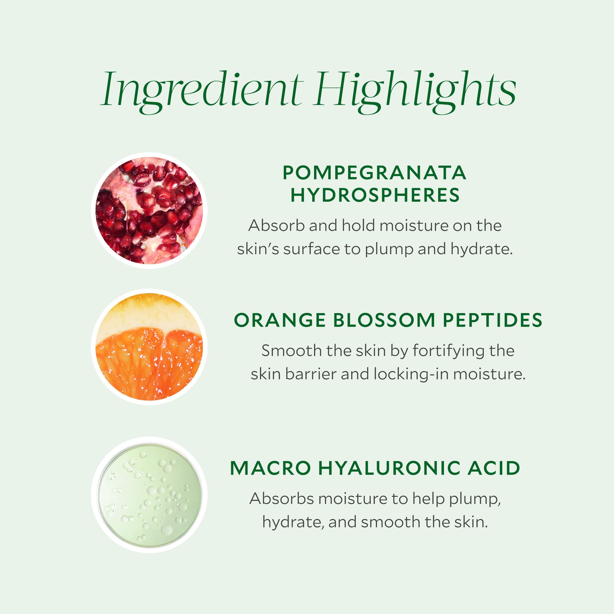 Tata Harper Water-Lock Moisturizer pomegranate spheres closeup for gentle smoothing