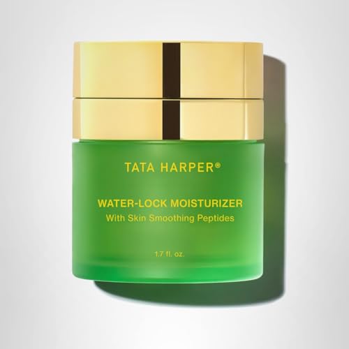 Tata Harper Water-Lock Moisturizer on a clean vanity scene suitable for daily use
