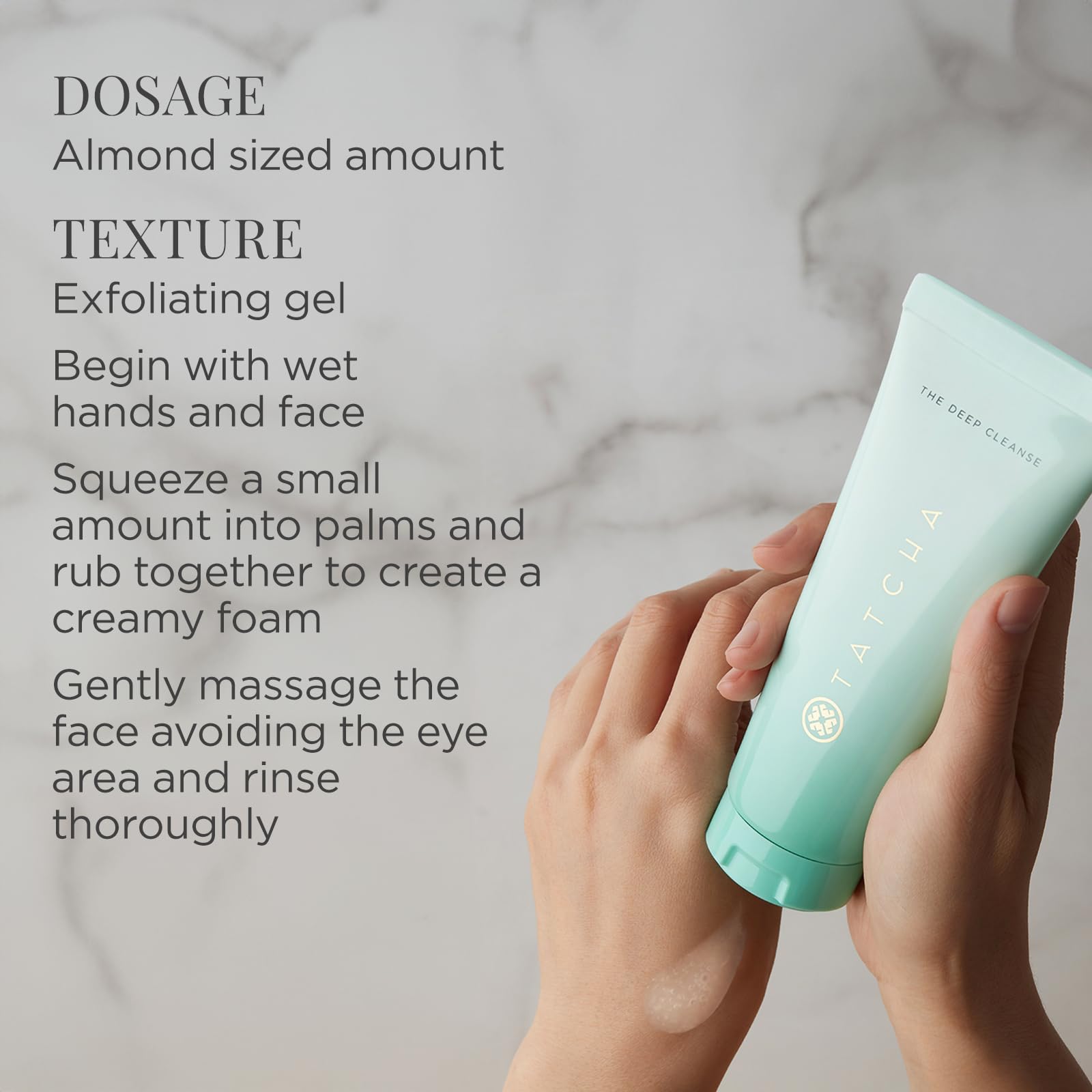 Tatcha Deep Cleanse Japanese Leopard Lily indicates oil control.