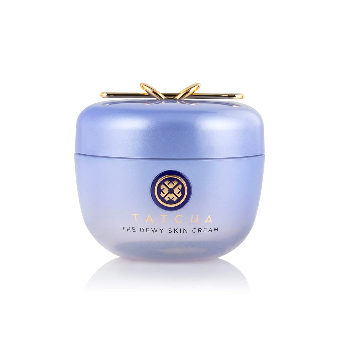 TATCHA The Dewy Skin Cream bottle pump delivers rich hydration for dry skin