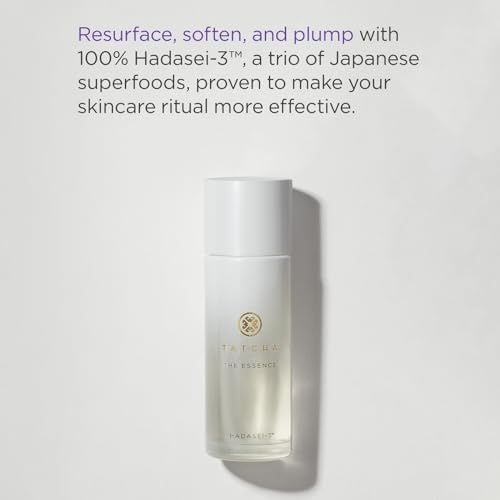TATCHA Dewy Skin Cream jar applying rich moisture and antioxidant-rich rice.