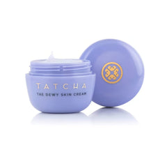 TATCHA The Dewy Skin Cream swatch demonstrates instant plump and dewy finish
