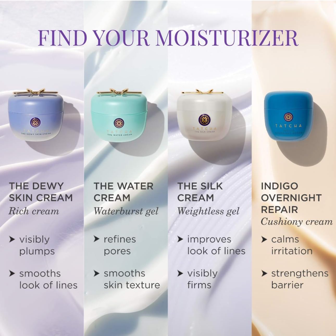 TATCHA The Dewy Skin Cream travel-size container supports on-the-go hydration