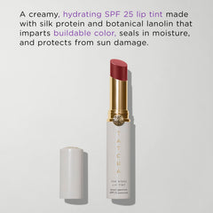 TATCHA Kissu Lip Tint SPF 25 bundle shows sun protection with lip color.