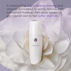 TATCHA Pure One Step Camellia Cleansing Oil pump for easy daily cleansing