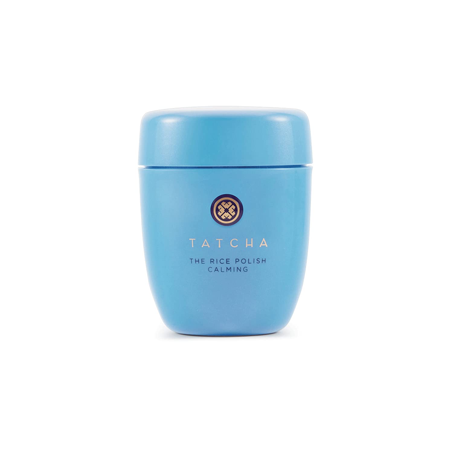 Tatcha Rice Polish Calming foam application demonstrates gentle exfoliation for radiant skin.