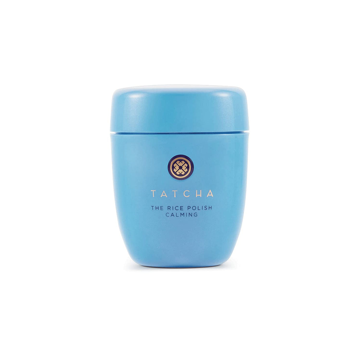 Tatcha Rice Polish Calming foam application demonstrates gentle exfoliation for radiant skin.