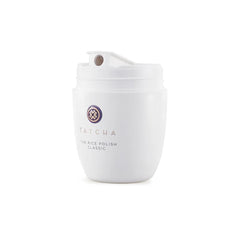 TATCHA Rice Polish Classic dry powder before activation, highlighting texture