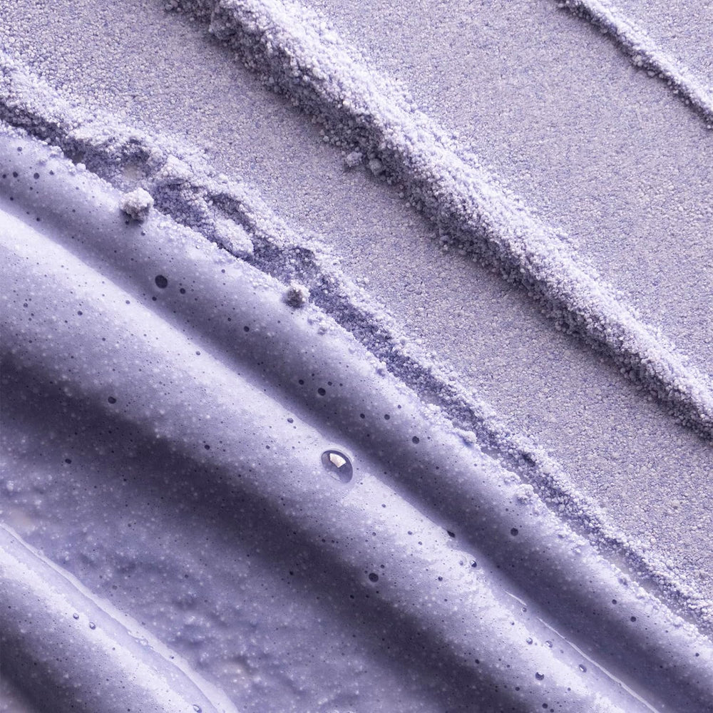 TATCHA Rice Polish Gentle rice bran closeup highlights nourishing skin care.