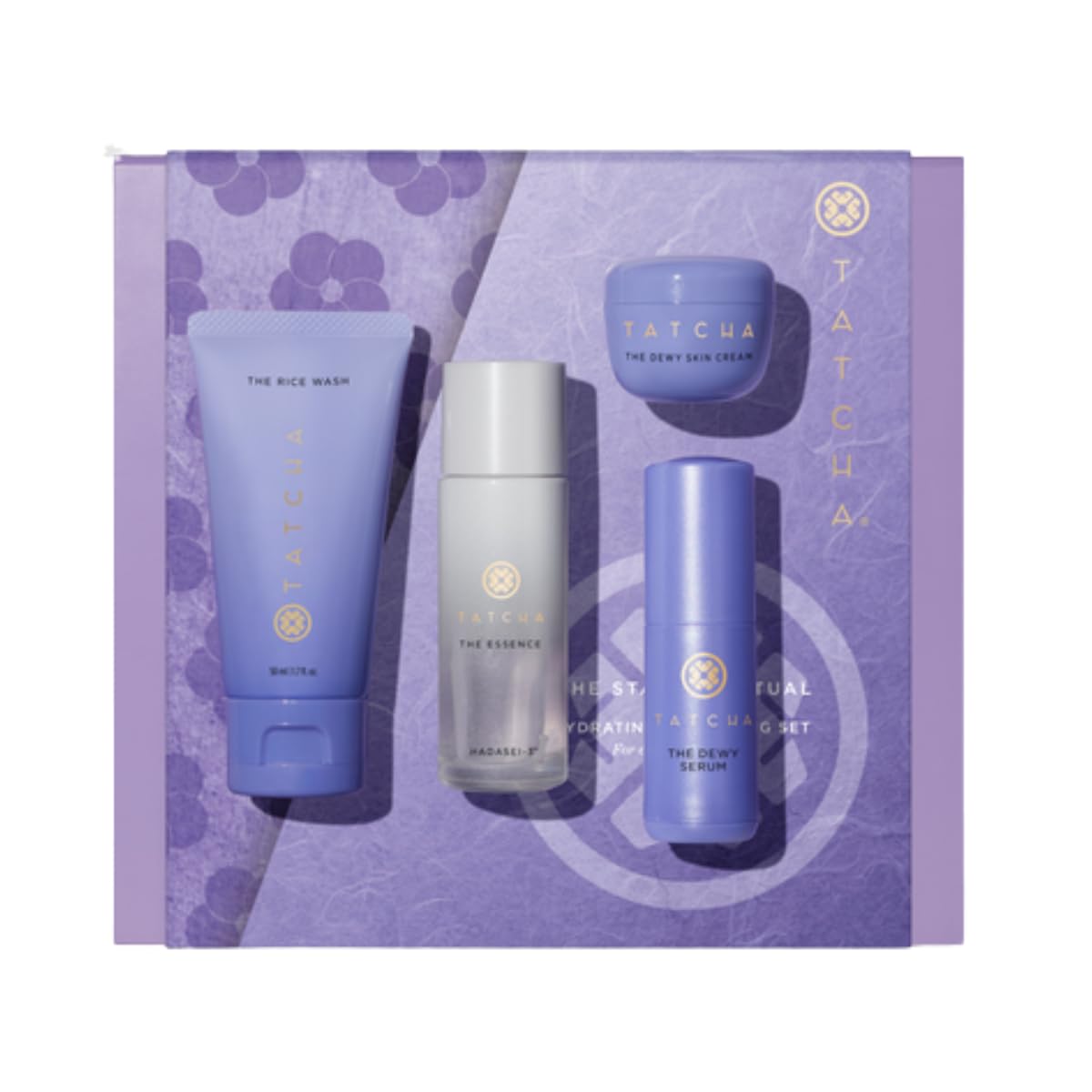 TATCHA Rice Wash foam application for clean, hydrated skin during morning routine.