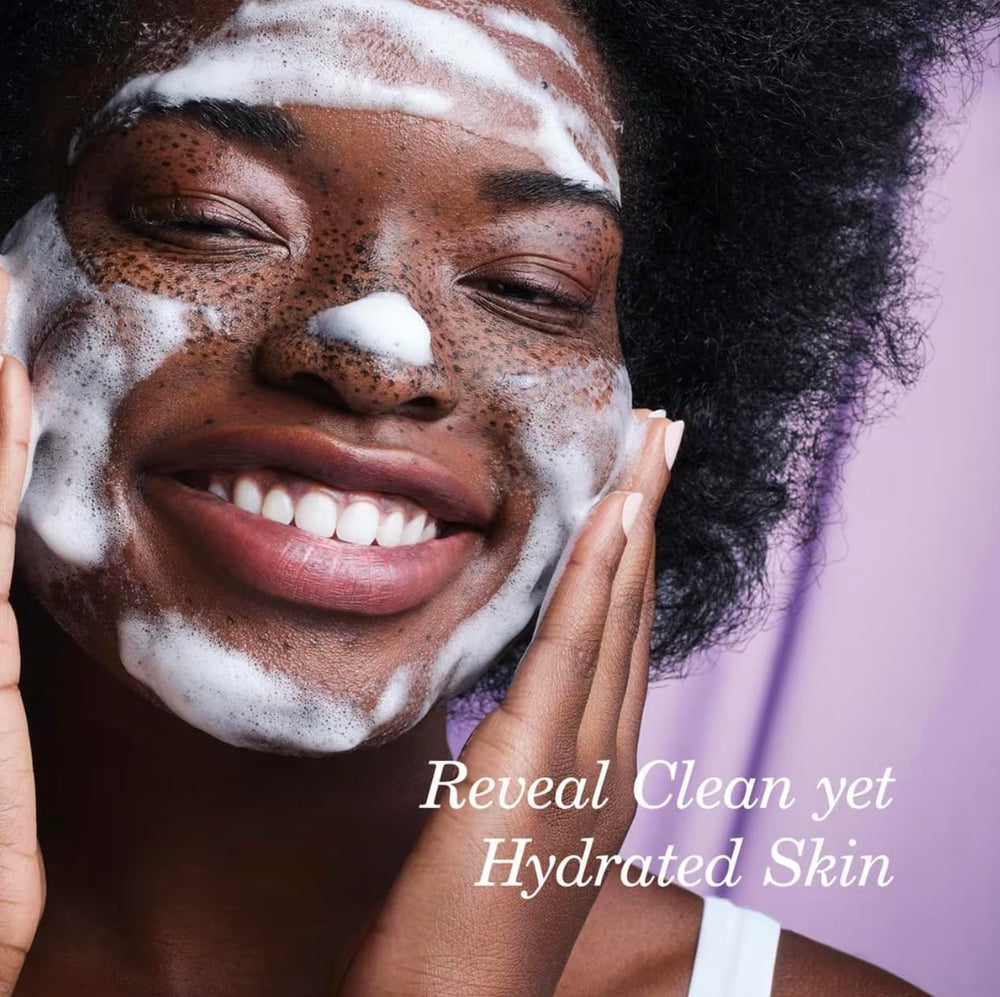 TATCHA Rice Wash lather-foam closeup demonstrates gentle cleansing and luminous potential