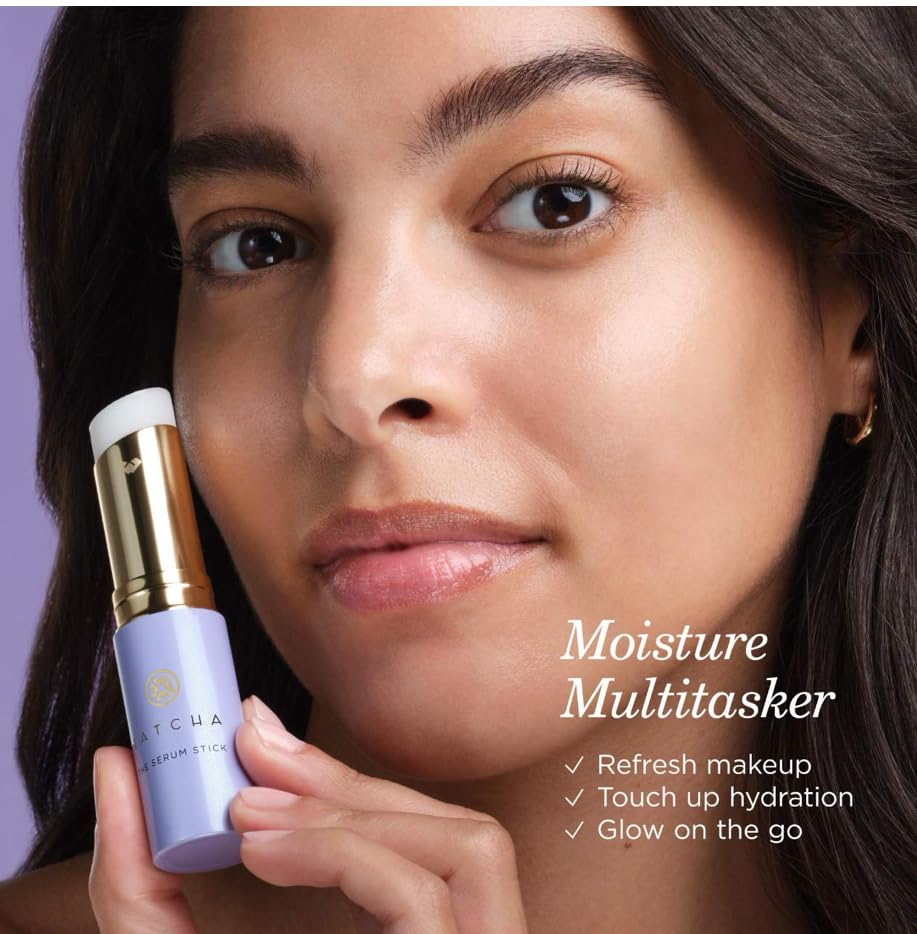 Tatcha The Serum Stick packaging supports philanthropic education initiatives.
